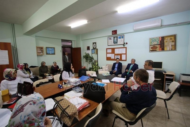  BAŞKANDAN KONURALP ANADOLU LİSESİNE ZİYARET