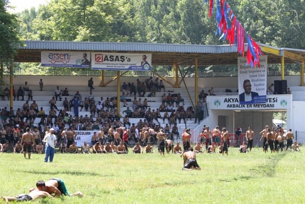 Başpehlivan Hamza Köseoğlu Oldu