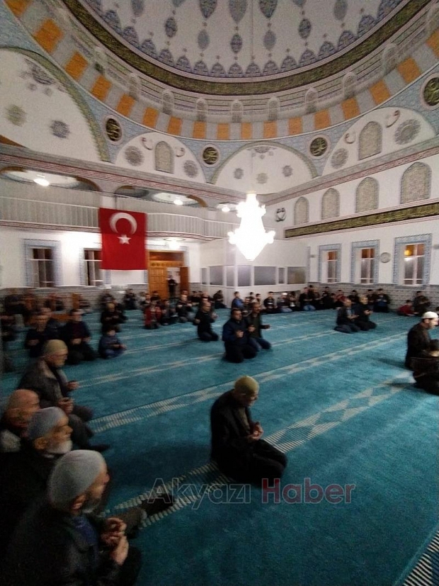 Batakköy Camiinde okuma yapıldı