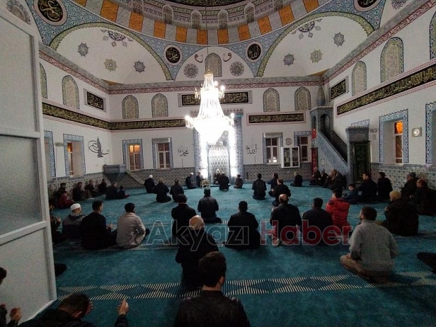 Batakköy Camiinde okuma yapıldı