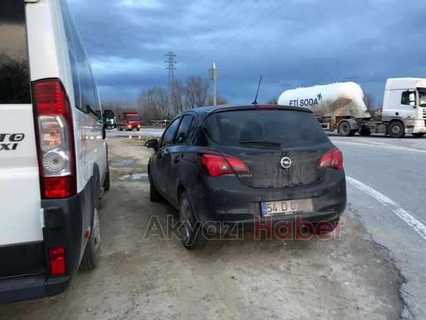 Batakköy Kavşağında Kaza