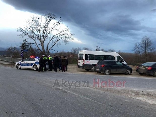  Batakköy Kavşağında Kaza