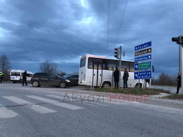  Batakköy Kavşağında Kaza