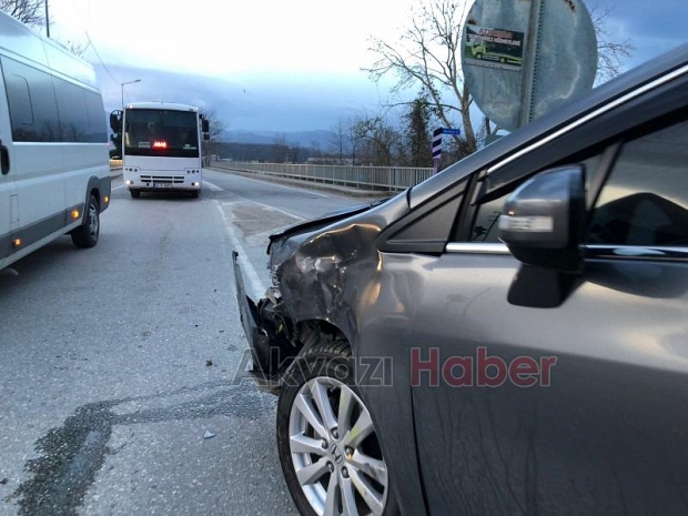  Batakköy Kavşağında Kaza