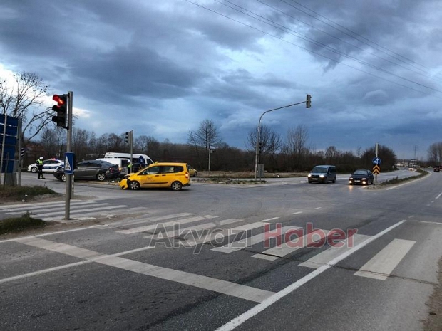  Batakköy Kavşağında Kaza