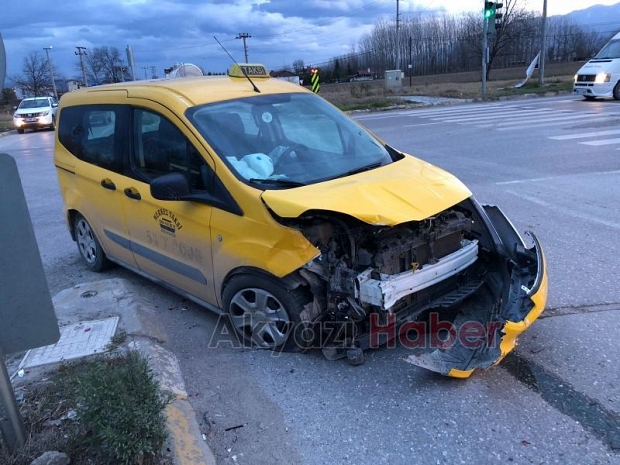  Batakköy Kavşağında Kaza