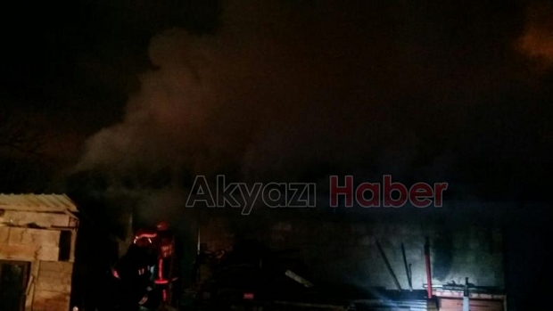 Batakköy Mahallesi’nde Yangın