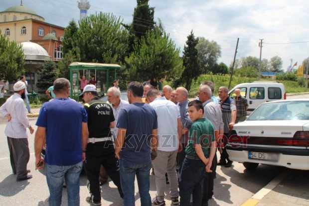 Batakköy Yolunda Zincirleme Kaza
