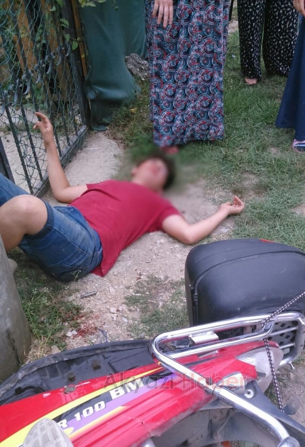 Batakköy’de Motosiklet Kazası
