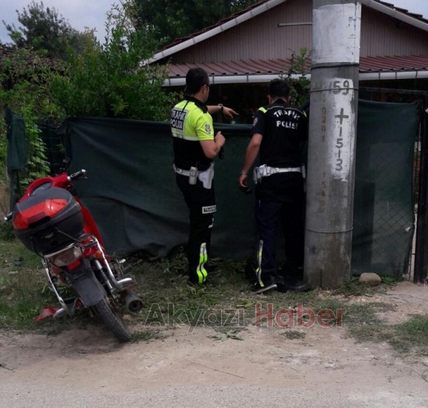 Batakköy’de Motosiklet Kazası