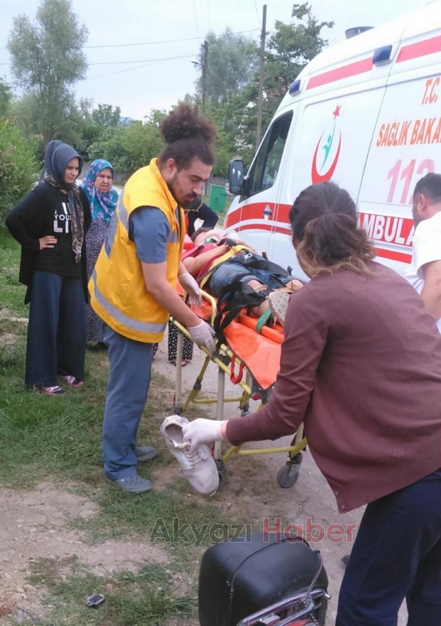 Batakköy’de Motosiklet Kazası
