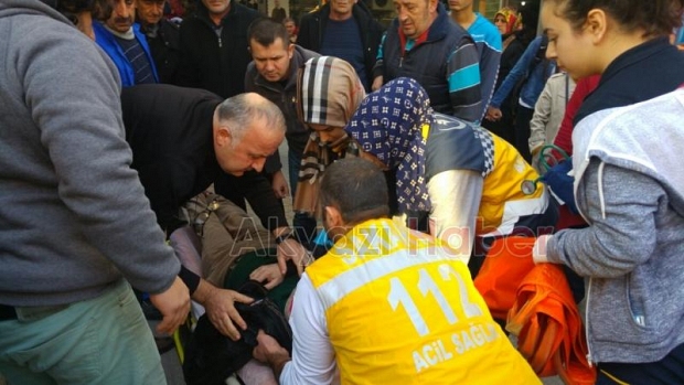 Baygınlık Geçiren Yaşlı Adam Hastaneye Kaldırıldı