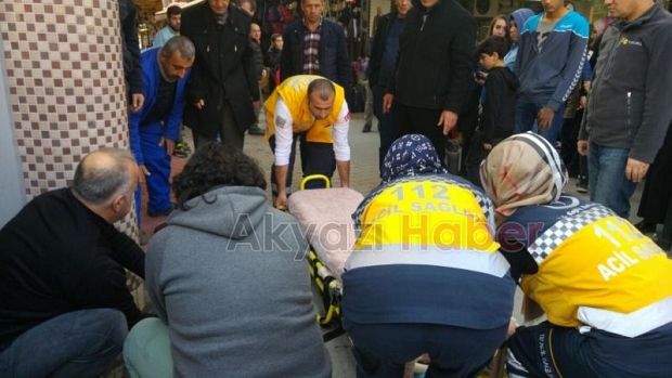 Baygınlık Geçiren Yaşlı Adam Hastaneye Kaldırıldı
