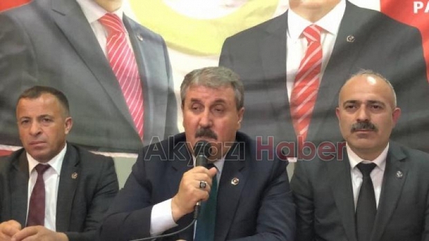 BBP Lideri Destici Akyazı da