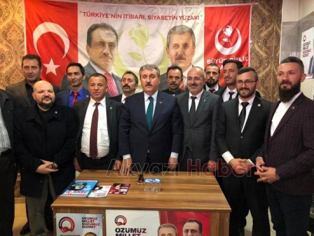 BBP Lideri Destici Akyazı da