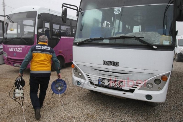 Belediye Sağlık işlerinden Camilere İlaçlama