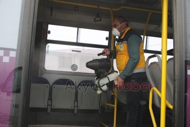 Belediye Sağlık işlerinden Camilere İlaçlama