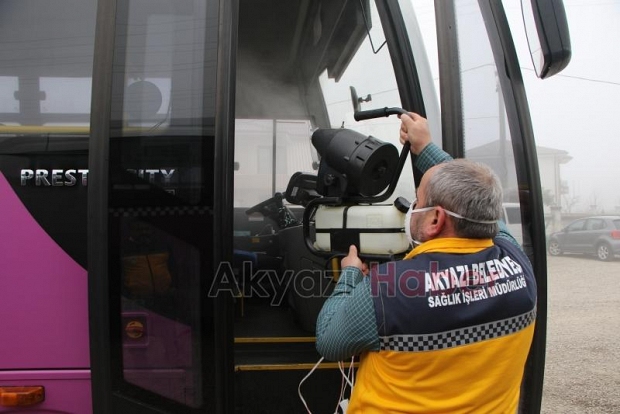 Belediye Sağlık işlerinden Camilere İlaçlama