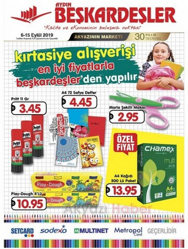 Beşkardeşler Eylül Ayı İndirim Kataloğu