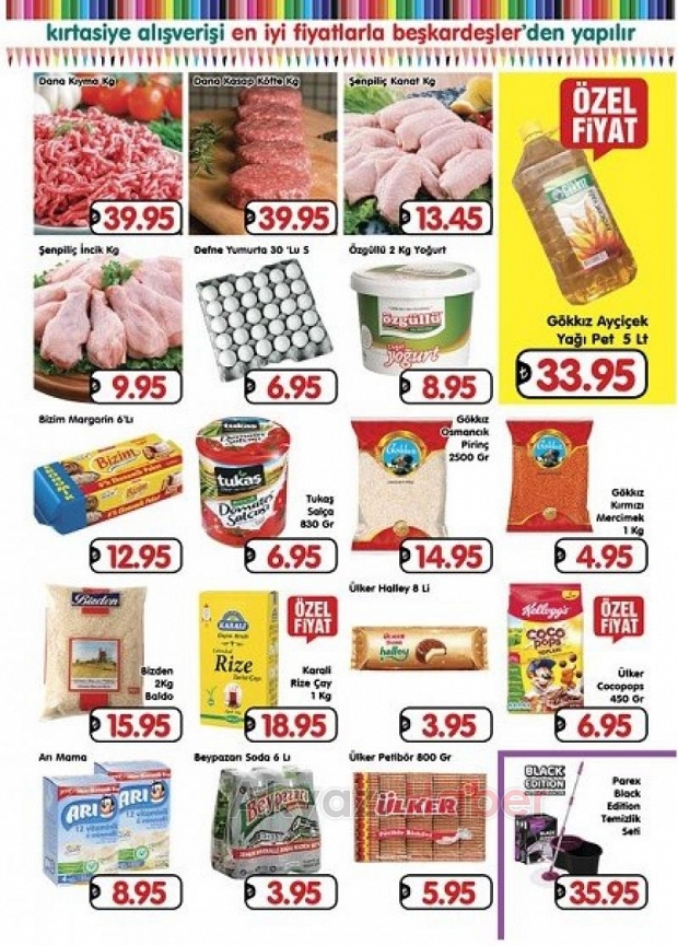 Beşkardeşler Eylül Ayı İndirim Kataloğu