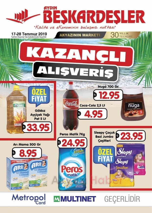 Beşkardeşler Temmuz Ayı İndirim Kataloğu