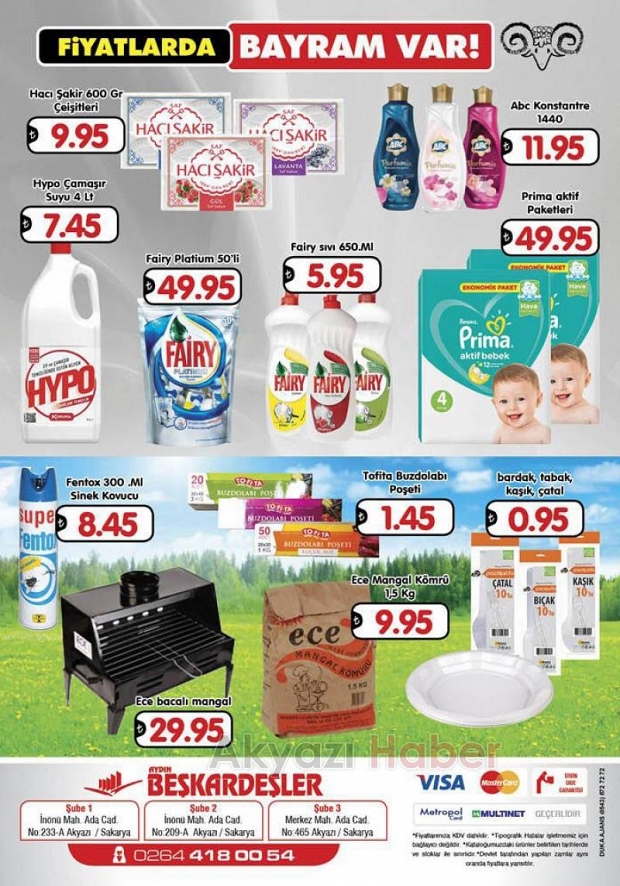 Beşkardeşlerde Bayram Kampanyası
