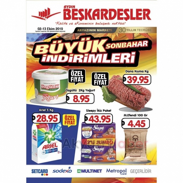 Beşkardeşlerde Sonbahar İndirimini Kaçırmayın