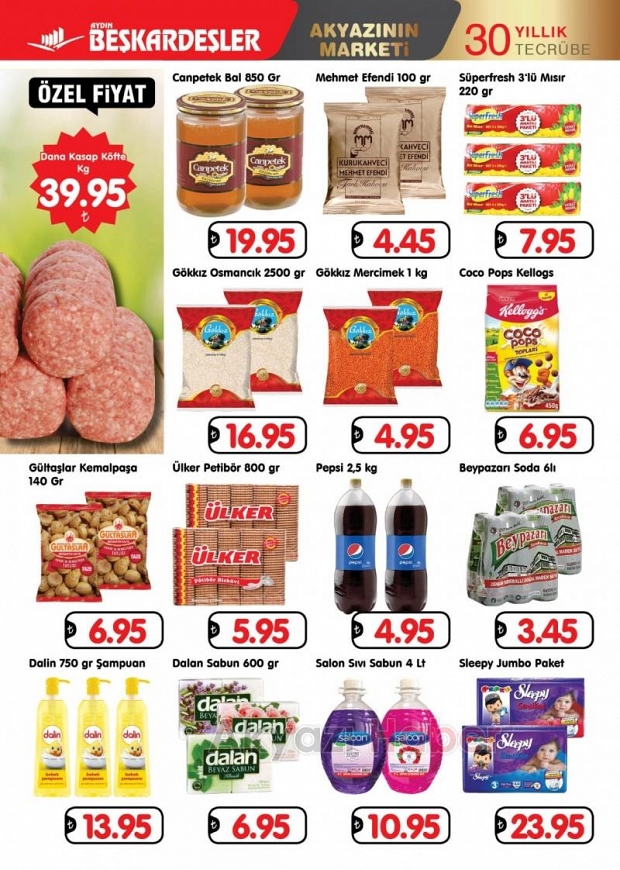 Beşkardeşlerde Sonbahar İndirimleri