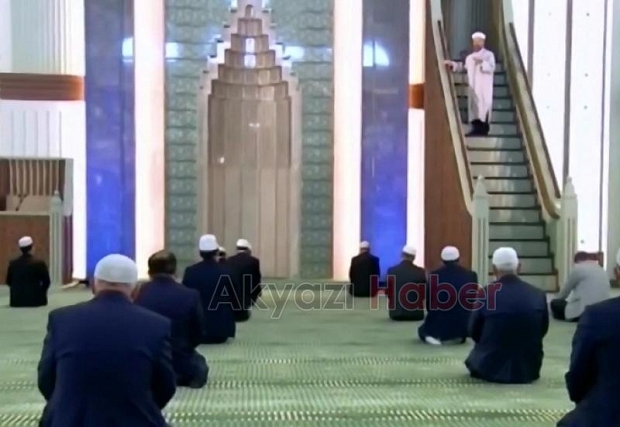 Beştepe Millet Camiinde cuma namazı kılındı