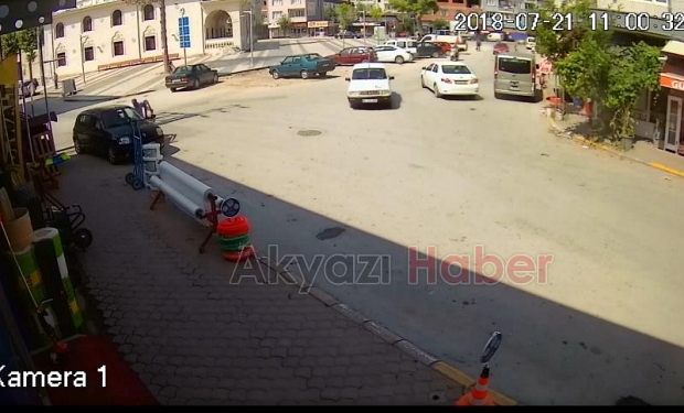 BIÇAKLI SALDIRAN GÜVENLİK KAMERASINA YANSIDI
