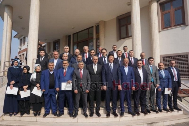 Bilal Soykan Mazbatasını aldı göreve başladı