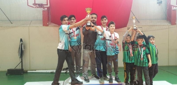 Bilek Güreşinde İl Birincileri Akyazıdan
