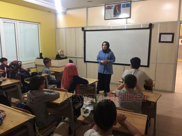 BİLGİ VE KÜLTÜR EVİ YAZ KURAN KURSU EĞİTİME BAŞLADI