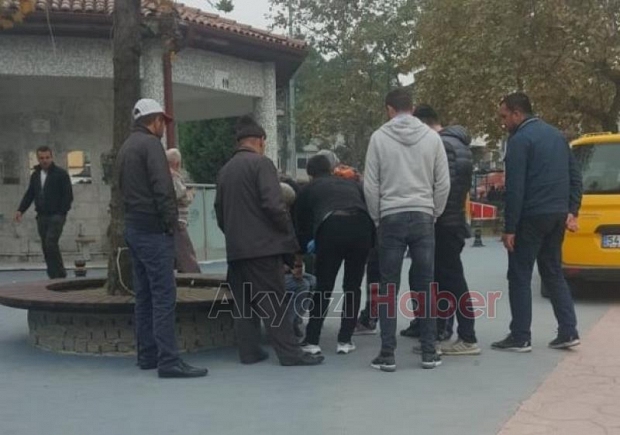 Bir anda kadına sarıldı Tacizci sanılıp darp edildi