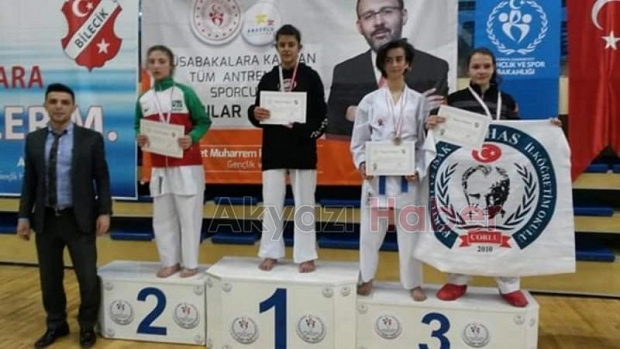 BiRiNCi TÜRKiYE ŞAMPiYONASINA KATILMAYA HAK KAZANDI