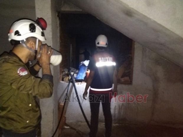 Bodrumda Çıkan Yangına SAKTİMden Erken Müdahale