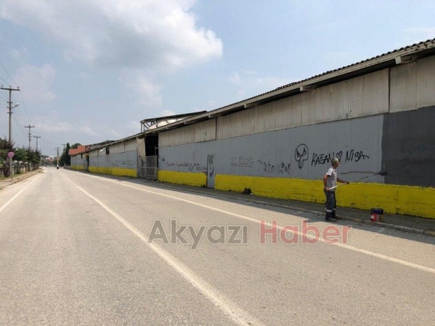Boyalı Duvarlar Temizlendi