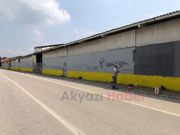 Boyalı Duvarlar Temizlendi