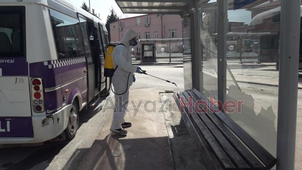 Büyükşehir dezenfekte ekipleri çalışmalara devam ediyor