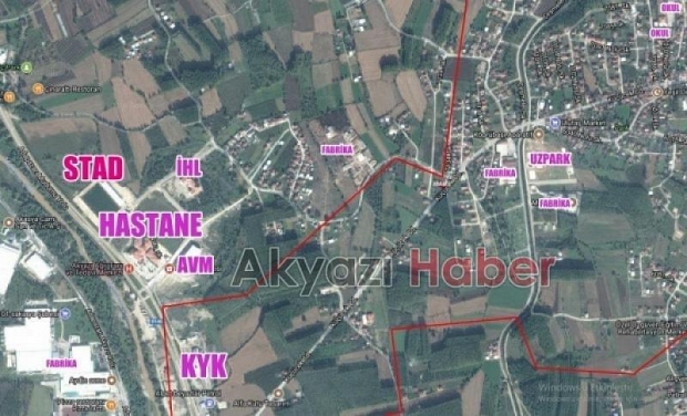 Cadde Kenarında Satılık Arsa