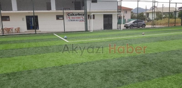 Çakırbey Halı Saha Kompleksi Göz Kamaştırıyor