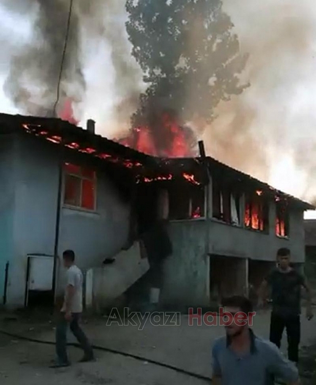 Çakıroğlu Mahallesi Yangın