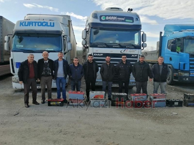 Çalınan akülerine kavuştular