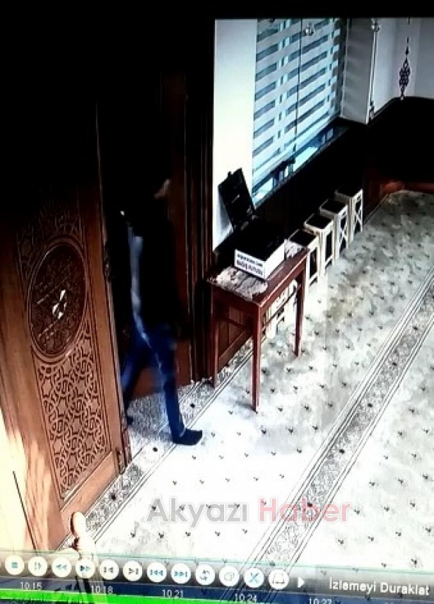 Cami Hırsızı Bu Kez Akşemseddin Camiine Dadandı