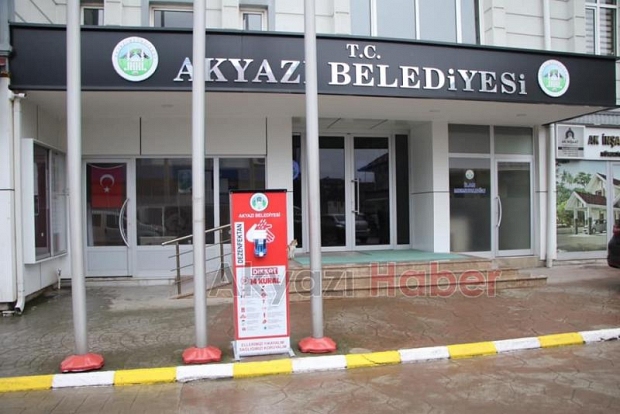 Çarşı içine Dezenfekte Noktaları kuruldu