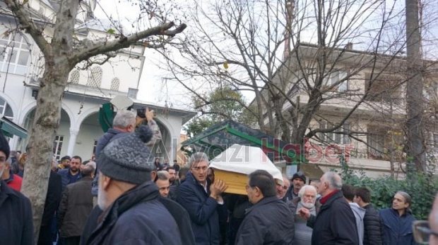 Celal Hacıeyüpoglu dualara son yolculuguna ugurlandı