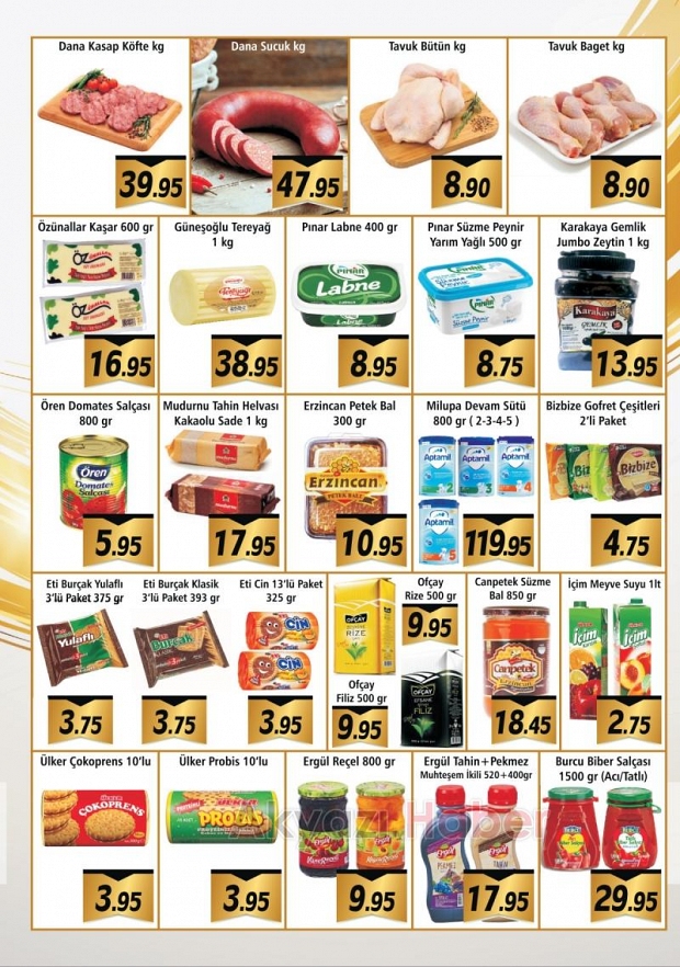 Çetinkaya Market Yenilenen yüzüyle hizmetinizde