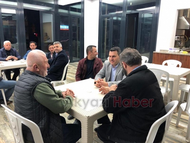 Cevat Ayhan Cami çay bahçesi açıldı