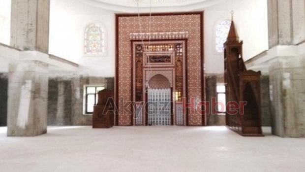CEVAT AYHAN CAMİ İBADETE AÇILIYOR