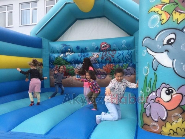 Çocuklar Gönüllerince Eğlendi